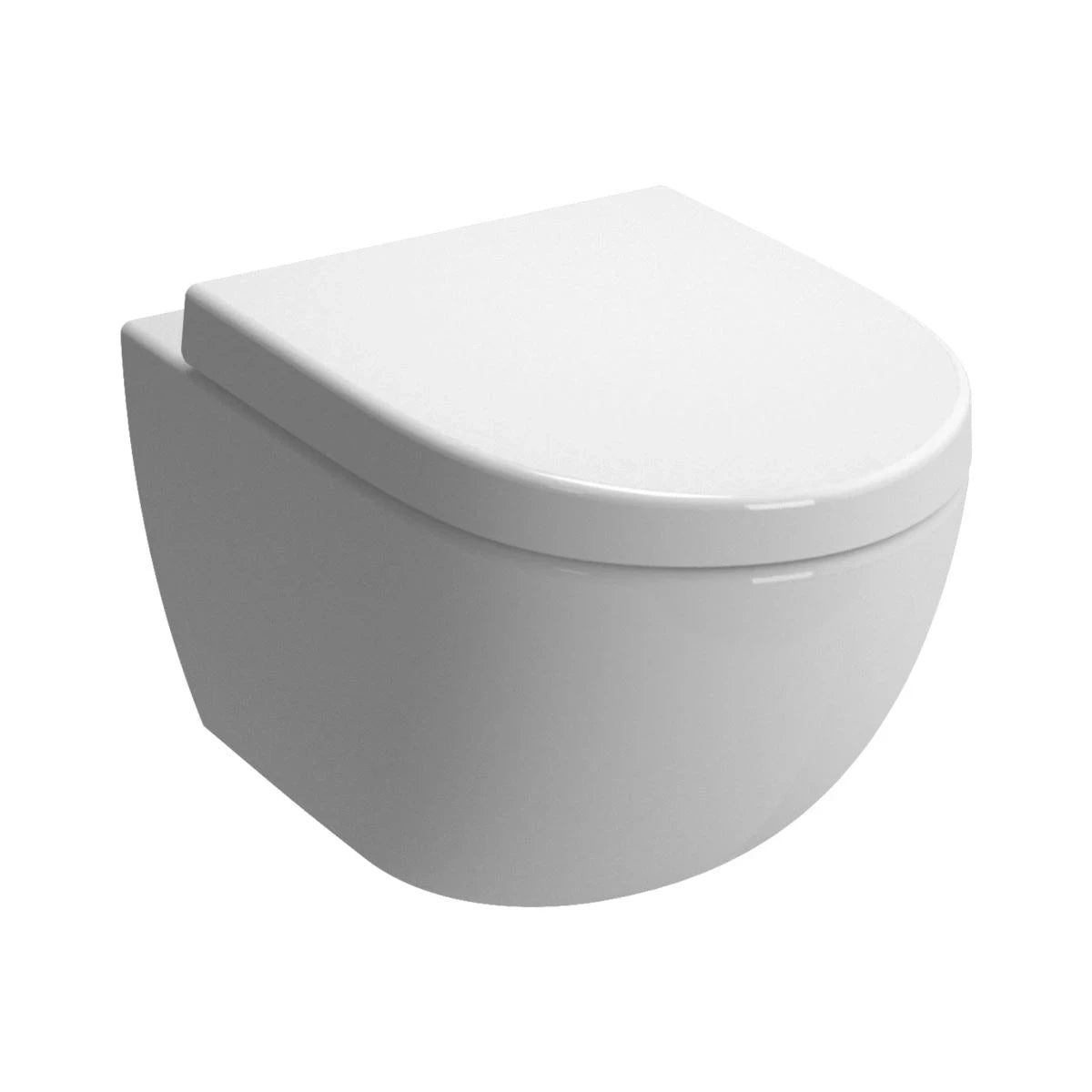 Wc Sospeso Sento Rimless Bianco Lucido