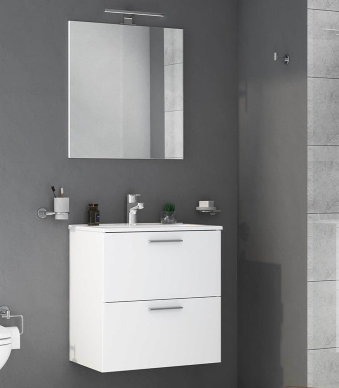 Vitra serie Mia Mobile Bagno 60cm Cordoba con Specchio e Led