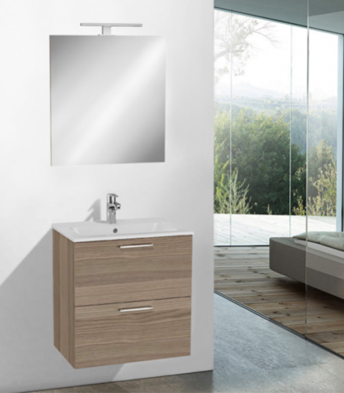 Vitra serie Mia Mobile Bagno 60cm Cordoba con Specchio e Led