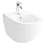 Bidet bianco lucido sospeso WC Sento VitrA