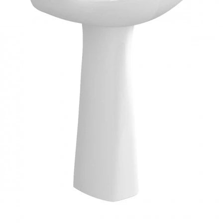 Colonna per lavabo in ceramica-NORMUS-VITRA-bianco lucido 85cm